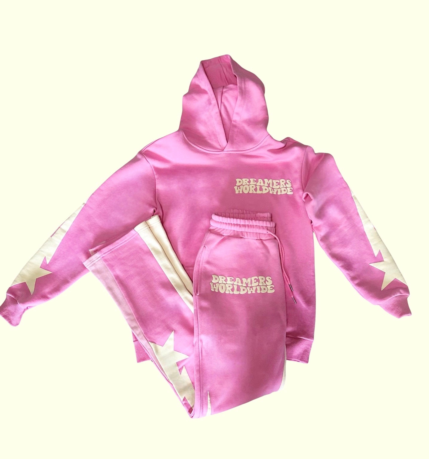 PINK SHOOTING STAR SWEATPANTS