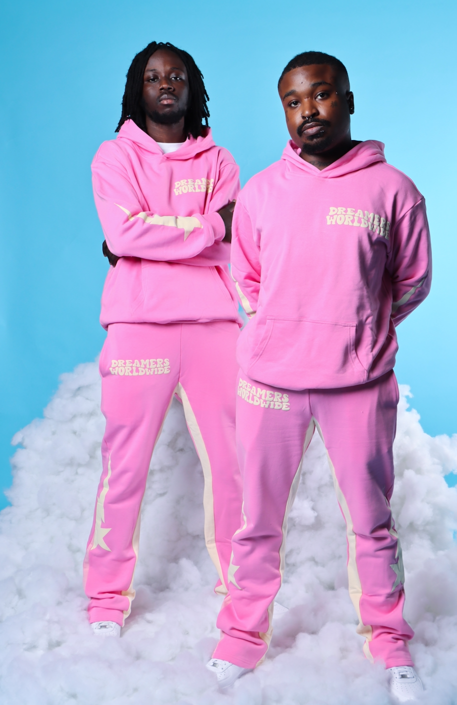 PINK SHOOTING STAR SWEATPANTS