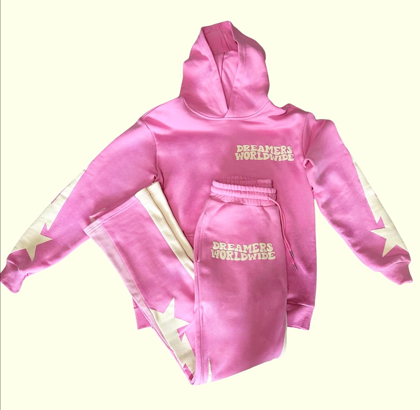 PINK SHOOTING STAR HOODIE