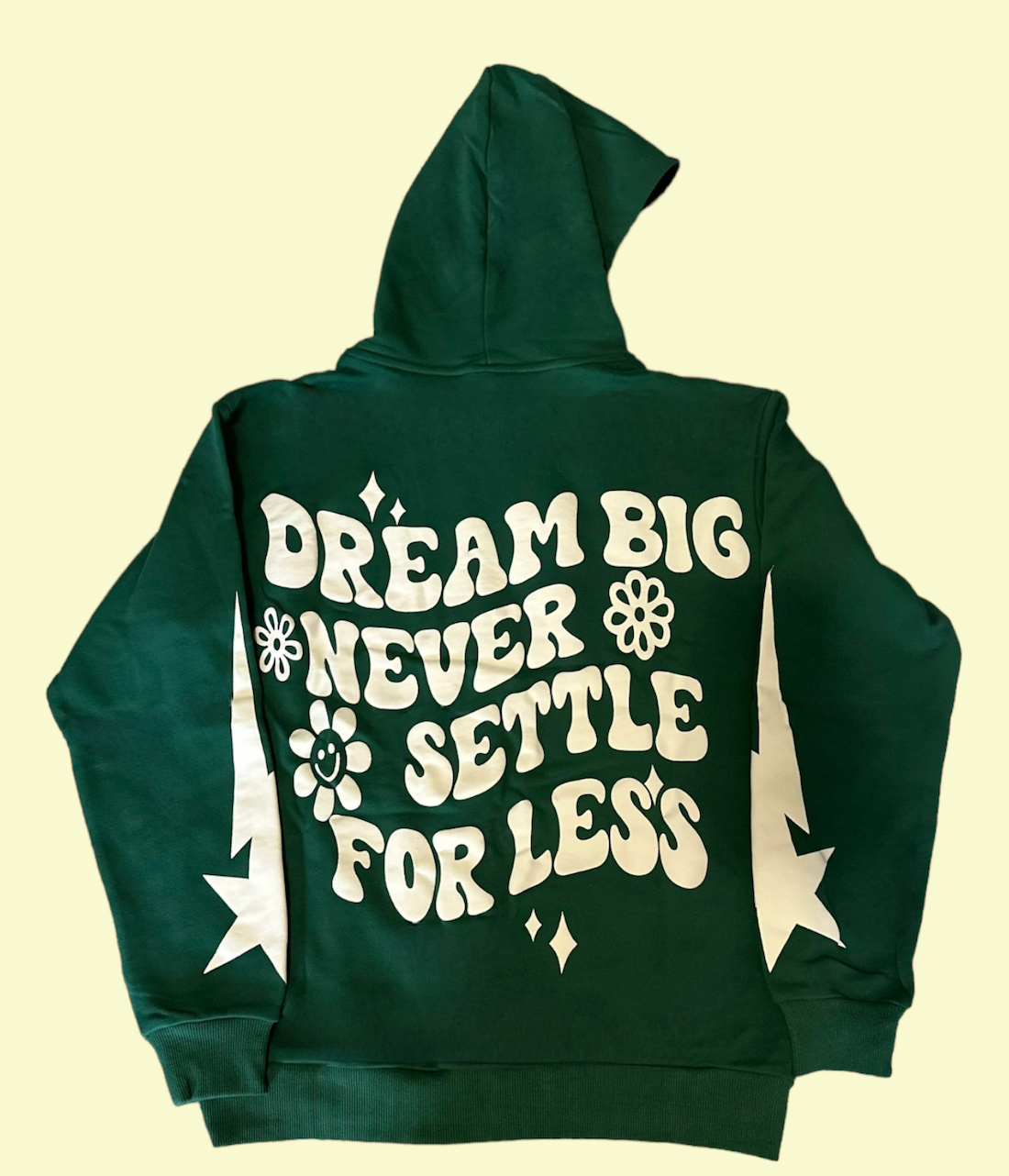 GREEN SHOOTING STAR HOODIE