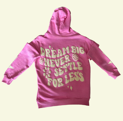 PINK SHOOTING STAR HOODIE