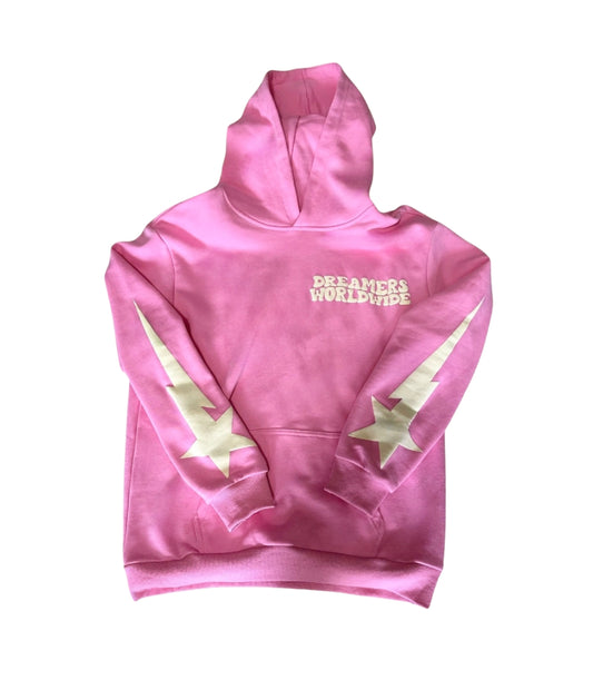 PINK SHOOTING STAR HOODIE